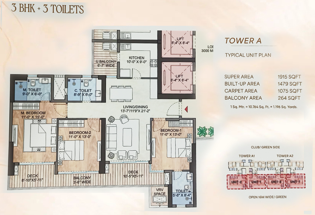Aditya Rosemont-Floor Plan